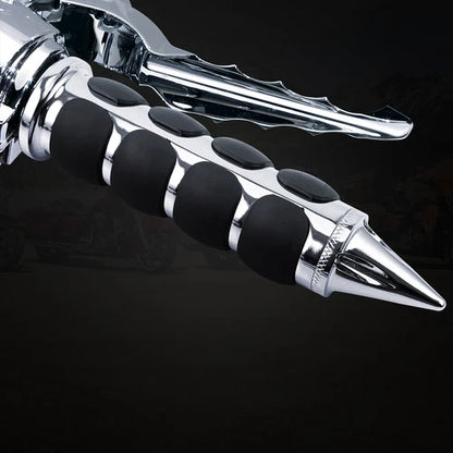 CNC 1" Motorcycle Bike Handlebar Hand Grips for Honda Shadow Spirit 750 VT750DC