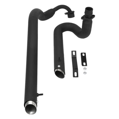For Yamaha V Star 650 XVS650 Shortshots Staggered Exhaust Pipes Dragstar 650 400