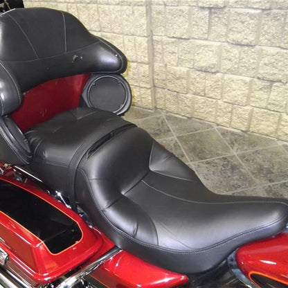 Tow-up Driver Passenger Seat For Harley Electra Glide Standard Classic 1997-07