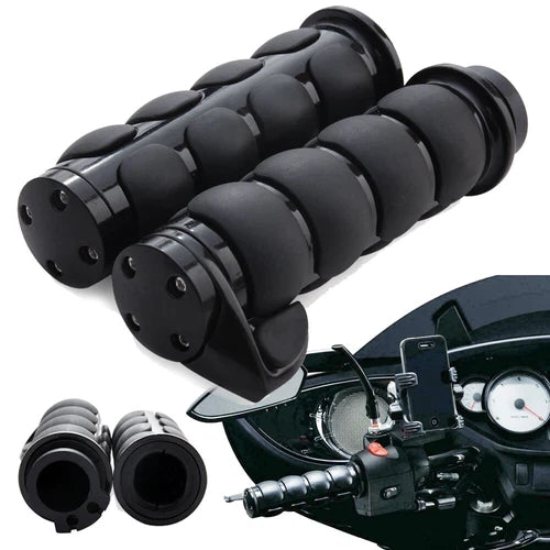 1" Motorcycle Hand Grips w/Throttle For Honda VTX1800R VTX1800 VTX1300R