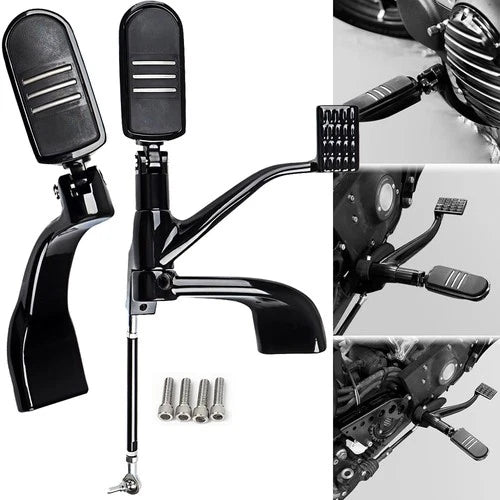 Mid Control Shifter Lever Foot Pegs Kit Fit For Harley Sportster XL 2004-2013