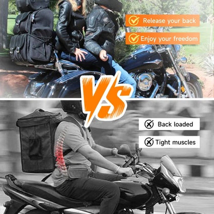 Detachable Two-Up Luggage Rack Fit For Harley Touring Road Street Glide 09-2025
