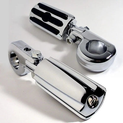 1-1/4" 1.25" Motorcycle Highway Crash Bar Foot Pegs Fit For Harley Touring Model