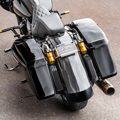 Rear Fender Fascia w/ LED Light Fit For Harley Touring Road King Glide 2014-2025