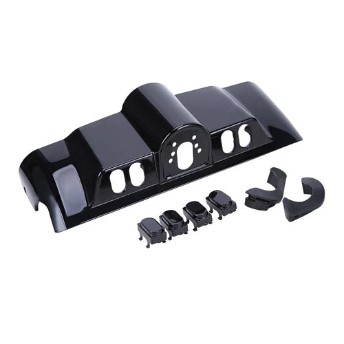 Black Inner Outer Fairing & Switch Cap Kit For Harley Electra Street Glide 96-13