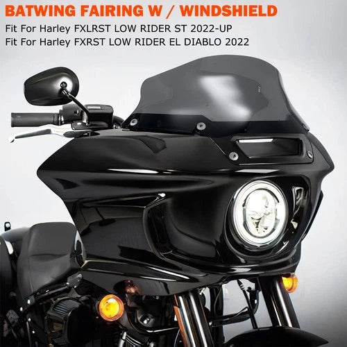Front Headlight Fairing Windshield For Harley Dyna FXLRST 1YXZ LOW RIDER ST22-up