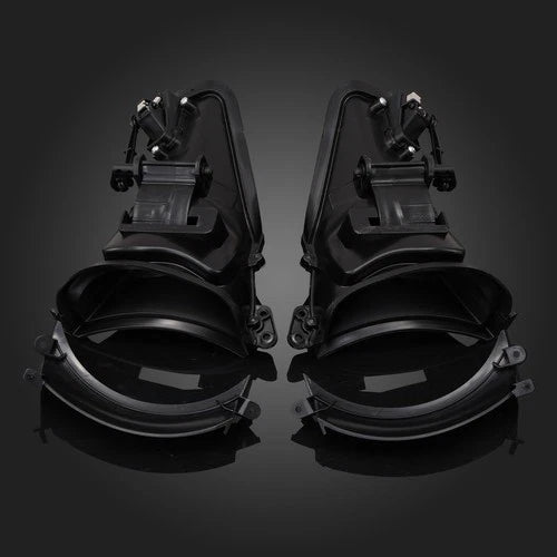 Black Pair of Fairing Air Duct For Harley Touring CVO Road Glide FLTRX 2015-2025