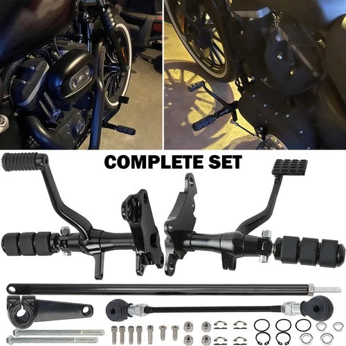 Forward Controls Complete Kit Pegs & Levers& Linkages For Harley Sportster 91-03