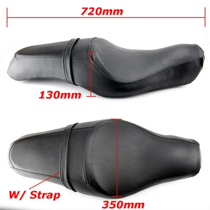 Two up Driver Seat Passenger Pillon for Harley Sporster XL 883 1200 47 72 Custom