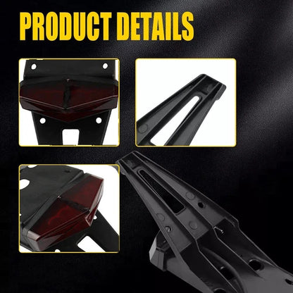 Universal Dirt Enduro Bike Rear LED Fender Brake Tail Light Turn Signal Off-road