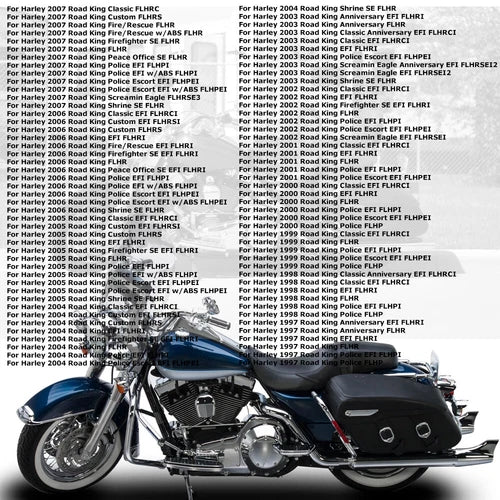 For Harley Touring Road King FLHR 1997-2007 Two-UP Driver Rider Passenger Seat