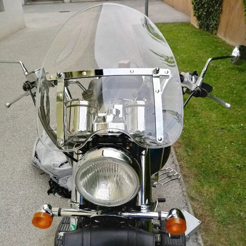 Clear Windshield For Honda Magna Shadow 600 750 1100 Spirit Sabre VT C2 19"x17"