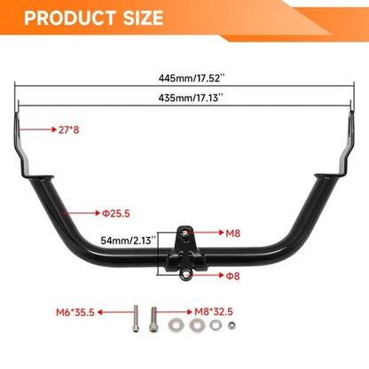 Gloss Black Fairing Support Bracket Fit For Harley Touring Road Glide 2015-2025