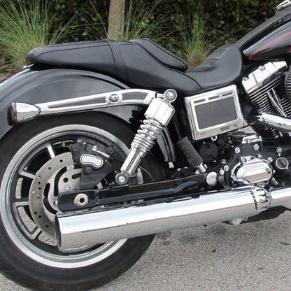 10.5" Rear Absorber Shocks Lowering For Harley Sportster 883 1200 XL Cutsom Iron