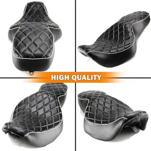 Driver Rider Passenger Seat For Harley Road King 1997-2007 Street Glide 2006 07