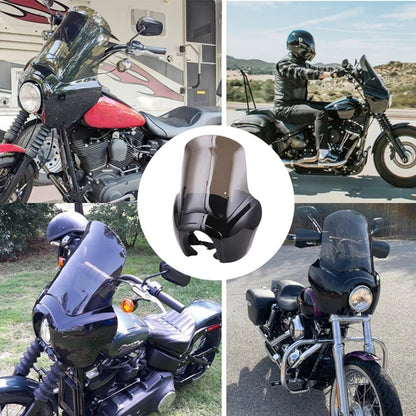 Front Fairing W/15'' Windshield Windscreen For Harley Dyna StreetBob FXDB FXDL