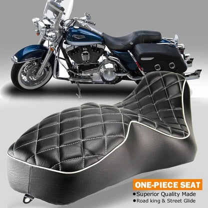 Two-up Passenger Seat For Harley Road King Classic 1997-2007 Street Glide 06-07