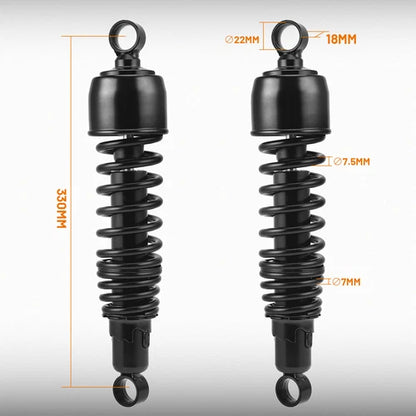 Heavy 13" Rear Shock For Harley Road King Electra Street Glide Ultra Classic CVO