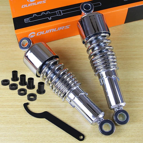 For Harley Road King Street Electra Glide Sportster 10.5" Rear Shocks Absorbers