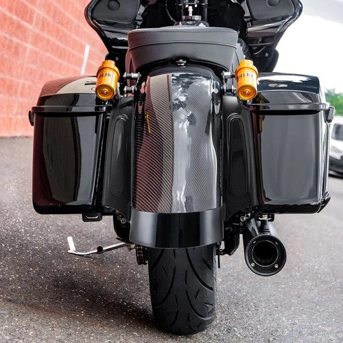 Rear Fender Fascia Set Led light For Harley Road King Street Electra Glide 09-13
