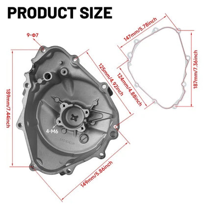 Engine Crankcase Stator Cover &Gasket For Honda CBR600 F4I 2001-2006 02 03 04 05