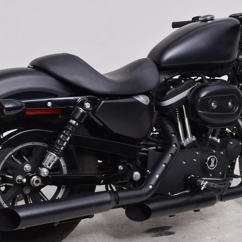 Front Driver Rider Solo Seat For Harley Sportster 883 1200 Iron 48 72 2004-2015