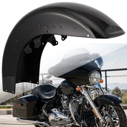 Glossy Black Front Fender For Harley Street Glide Road Glide CVO Touring 2014-Up