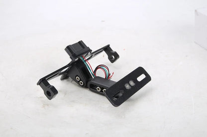Black Universal Motorcycle Tail Tidy Fender LED Light License Plate Holder