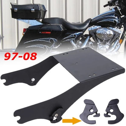 Tour Pak Pack Trunk Mounting Bracket Rack For Harley Touring Road Glide 1997-08