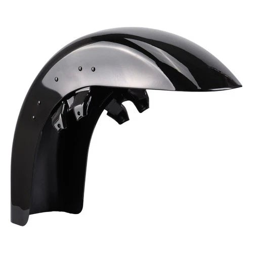 Vivid Black Front Fender For Harley Touring Road King Street Glide CVO 1989-2013