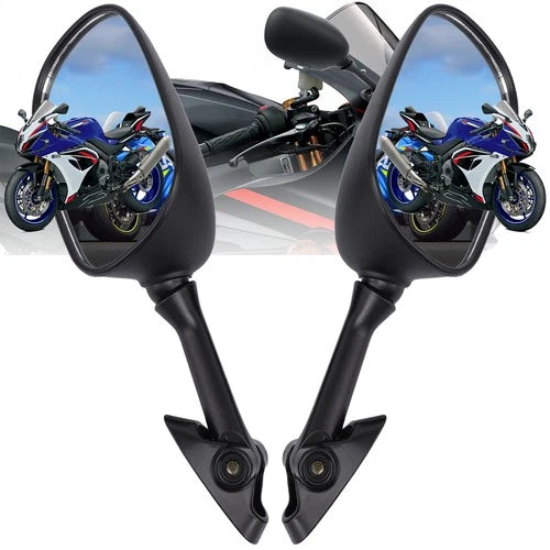 Pair Rear View Side Mirrors Fits For SUZUKI SV1000S 2003-2007 SV650S 2003-2010