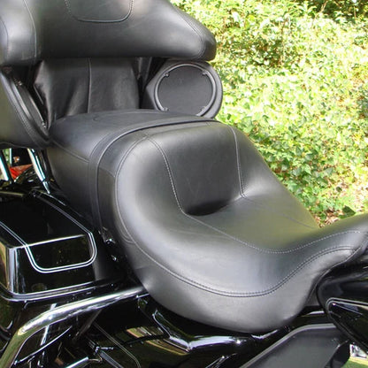 Rider & Driver Passenger Two Up Seat For Harley Touring Electra Glide 2008-2015