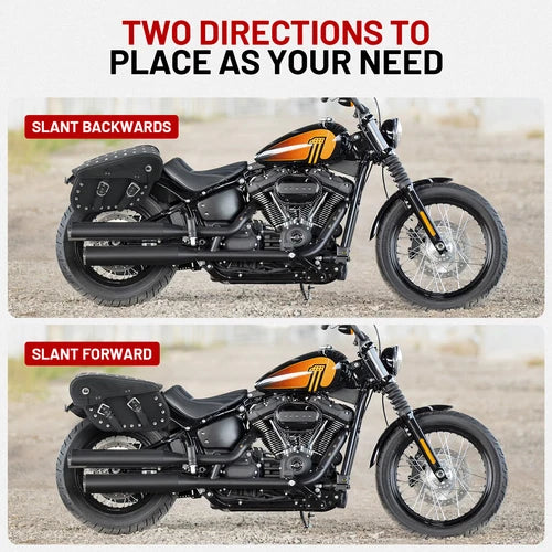 Motorcycle Saddlebags Side Luggage Saddle Bags For Honda Harley Suzuki Yamaha