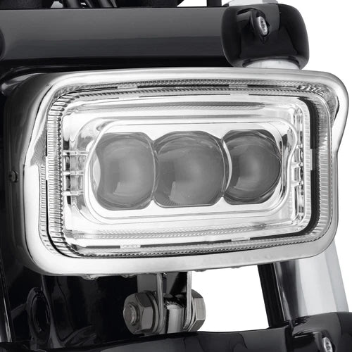 6.42" Motorcycle LED Headlight Lamp For Harley Softail Chopper Bobber Cafe Racer