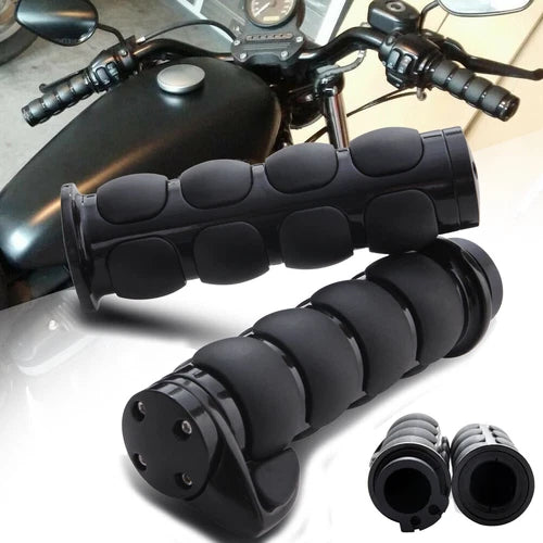1" Motorcycle Hand Grips w/Throttle For Honda VTX1800R VTX1800 VTX1300R