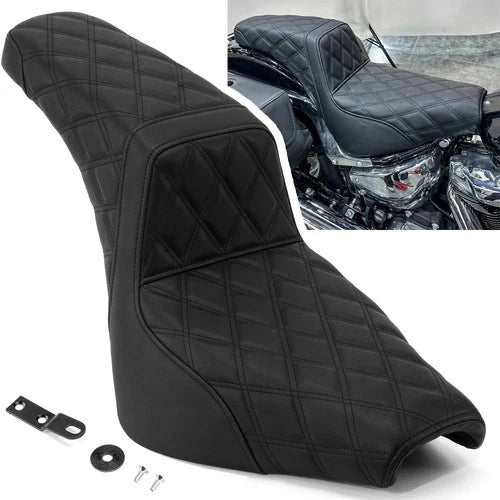 2-UP Passenger Seat For Harley Softail FXST FLSL Street-Bob FXBBS FXBB 2020-2025