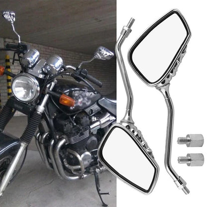 For Harley Honda Kawasaki Yamaha Universal Motorcycle Skull Hand Rearview Mirror