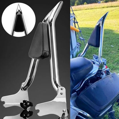 22" Detachable Passenger Backrest Sissy Bar For Harley Road Electra Glide 97-08