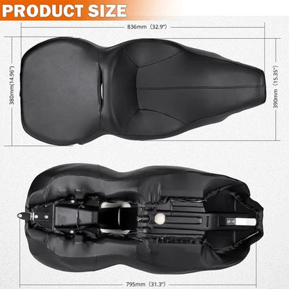 For 97-07 Harley Electra Glide Ultra Classic FLH Tow-up Driver & Passenger Seat