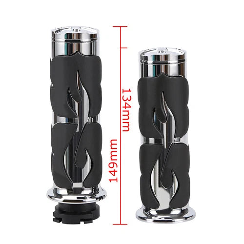 Motorcycle 1" Handlebar Hand Grips For Harley Road King Softail Sportster Custom