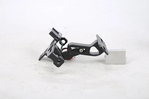 Black Universal Motorcycle Tail Tidy Fender LED Light License Plate Holder
